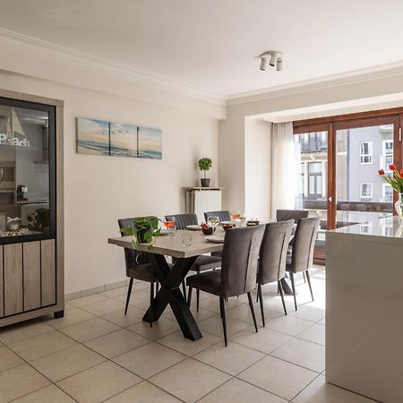 Weloveoostende - Newly Renovated Large Apartment 150M From The Beach - Including Bed Sheets And Final Clea-Ning المظهر الخارجي الصورة